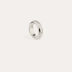 Bague Alliance Comète strass