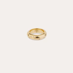 Bague Alliance Comète strass
