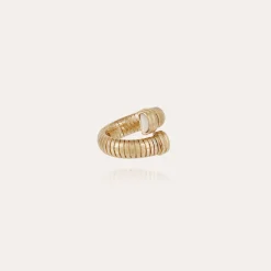 Bague Antigone - Nacre blanche