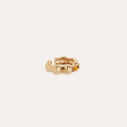 Bague Bambou jonc strass