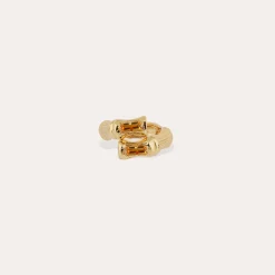 Bague Bambou Liane strass