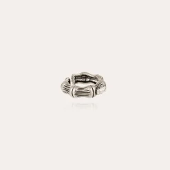 Bague Bambou strass