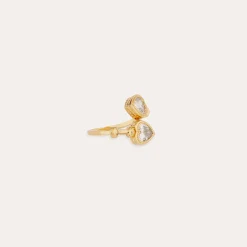 Bague Duality Amore strass