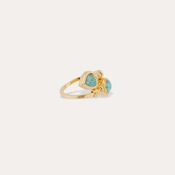 Bague Duality Amore - Turquoise