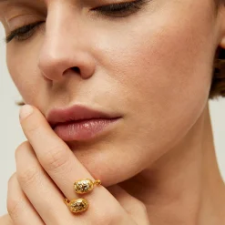 Bague Duality Scaramouche - Zircone