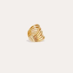 Bague Etincelle cabochons