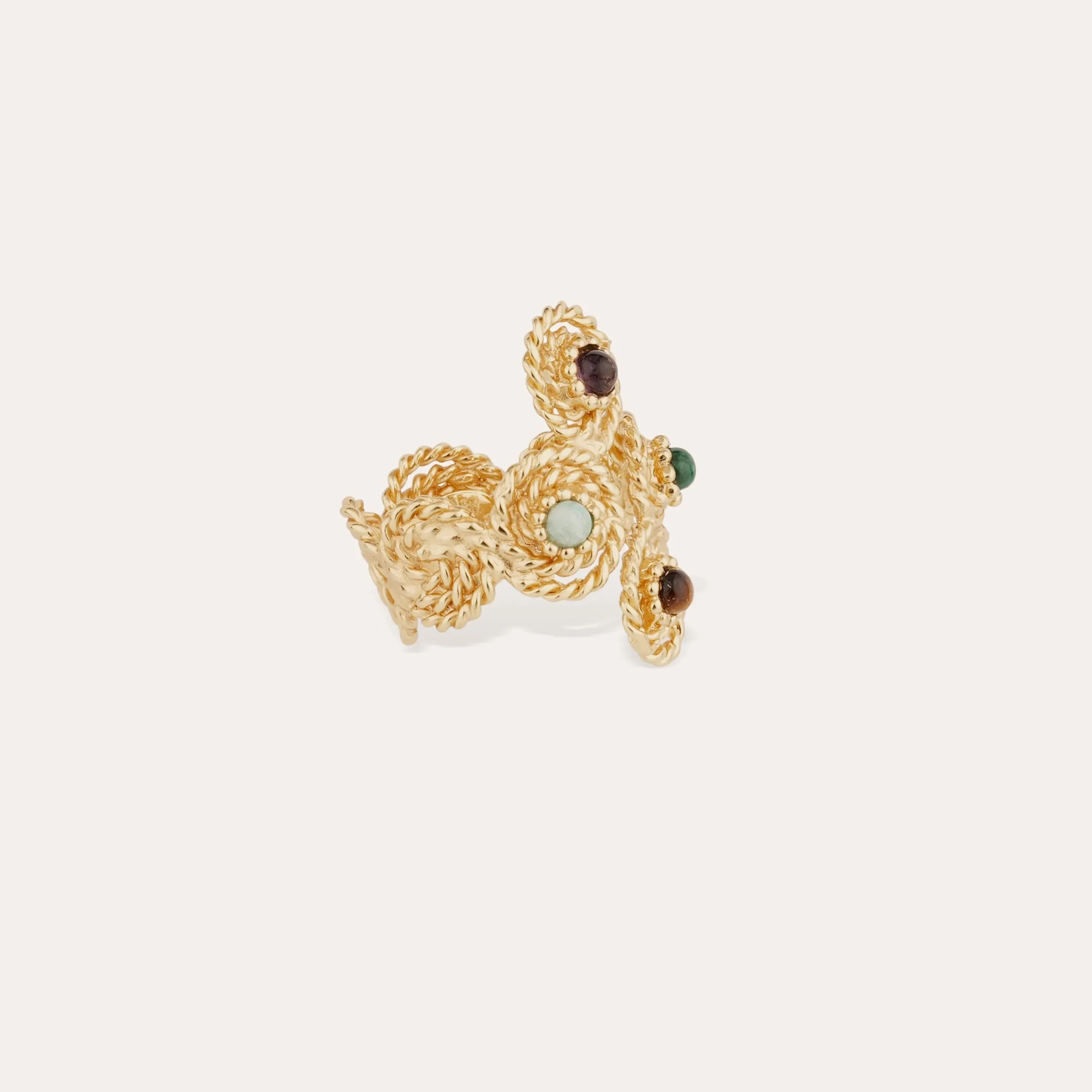 Bague Mistral Liane - Malachite