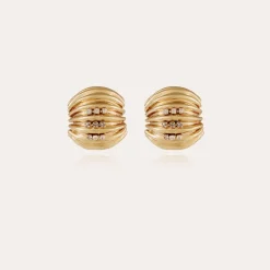 Boucles d'oreilles Anne strass