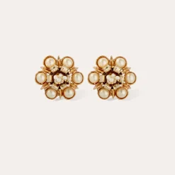 Boucles d'oreilles Augusta - Perle de culture