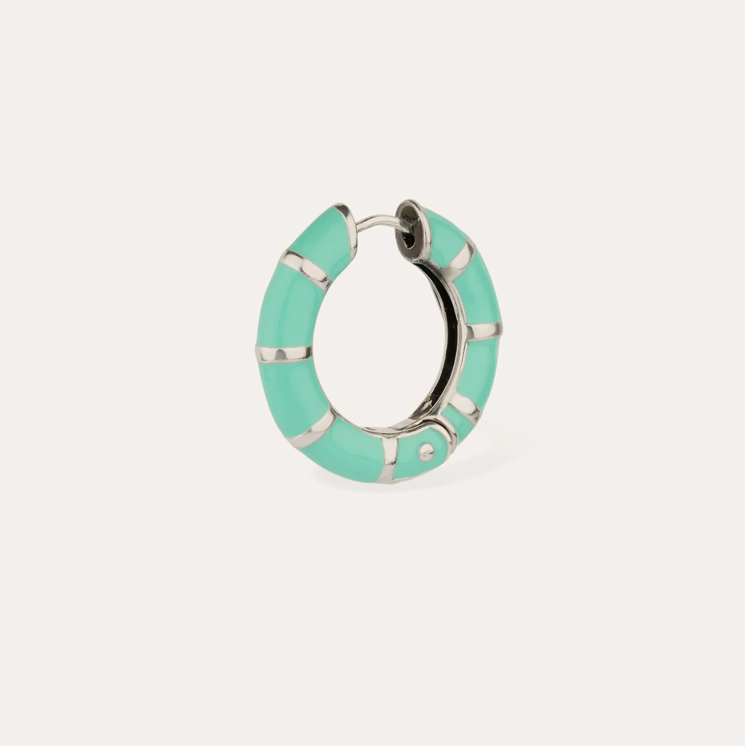 Boucles d'oreilles Bambou mini émail