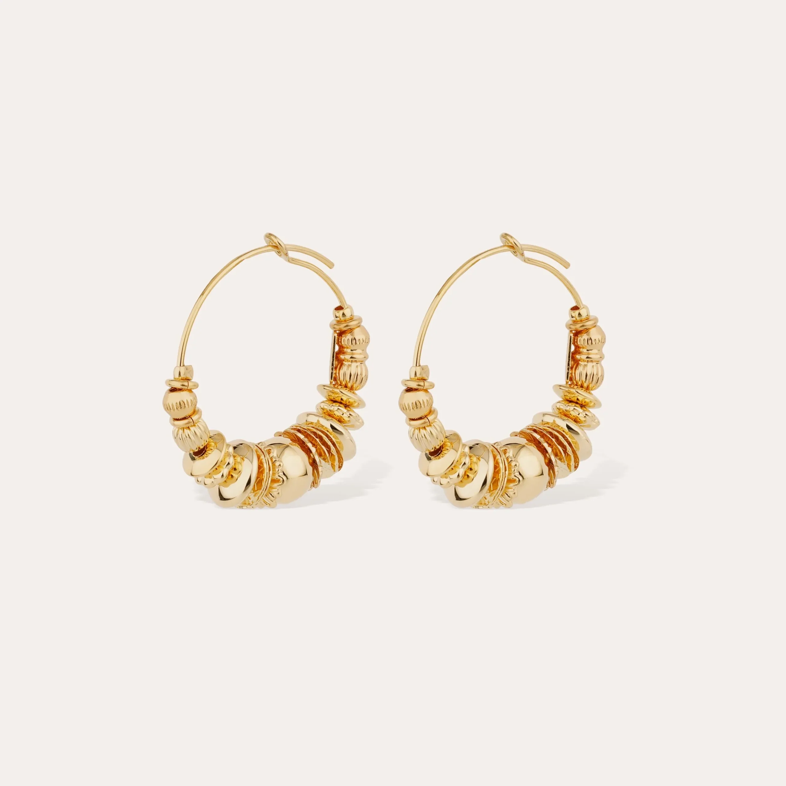 Boucles d'oreilles créoles Aloha mini