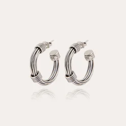 Boucles d'oreilles créoles Ariane petit modèle