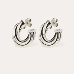 Boucles d'oreilles créoles Atik moyen modèle