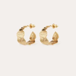 Boucles d'oreilles créoles Cuore petit modèle