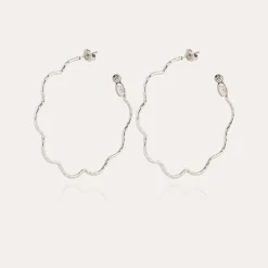 Boucles d'oreilles créoles Florette