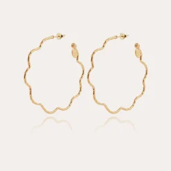 Boucles d'oreilles créoles Florette