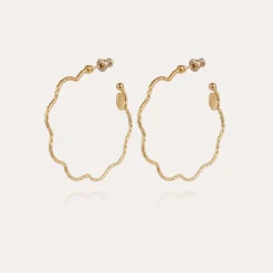 Boucles d'oreilles créoles Florette petit modèle