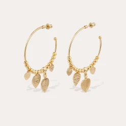 Boucles d'oreilles créoles "I Love you" mini