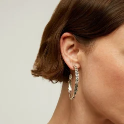 Boucles d'oreilles créoles Liane