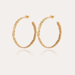 Boucles d'oreilles créoles Liane