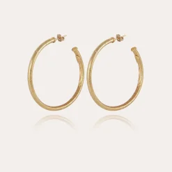 Boucles d'oreilles créoles Maori petit modèle