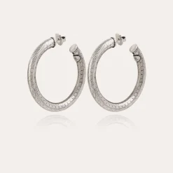 Boucles d'oreilles créoles Maoro petit modèle