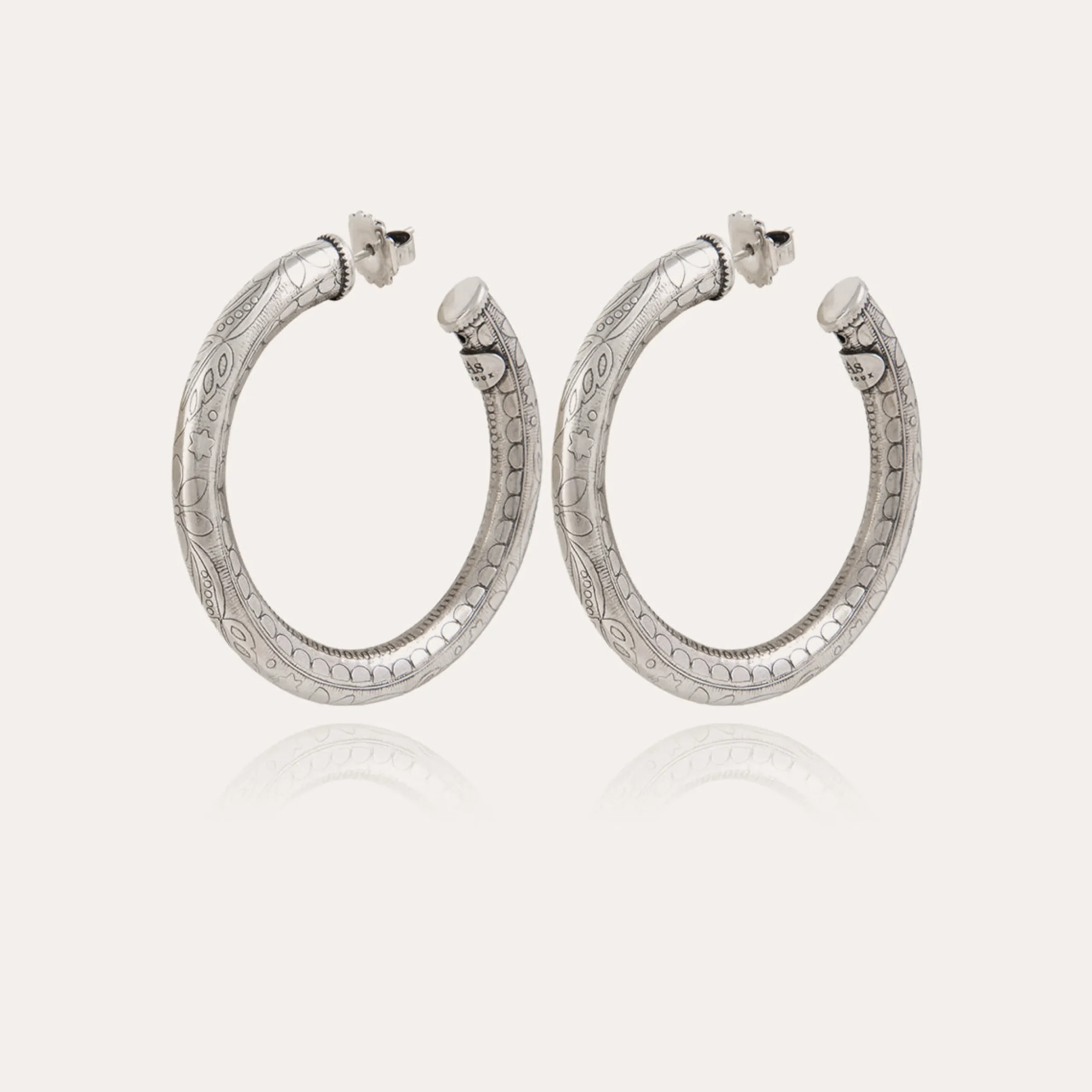 Boucles d'oreilles créoles Maoro petit modèle
