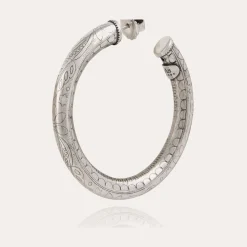 Boucles d'oreilles créoles Maoro petit modèle