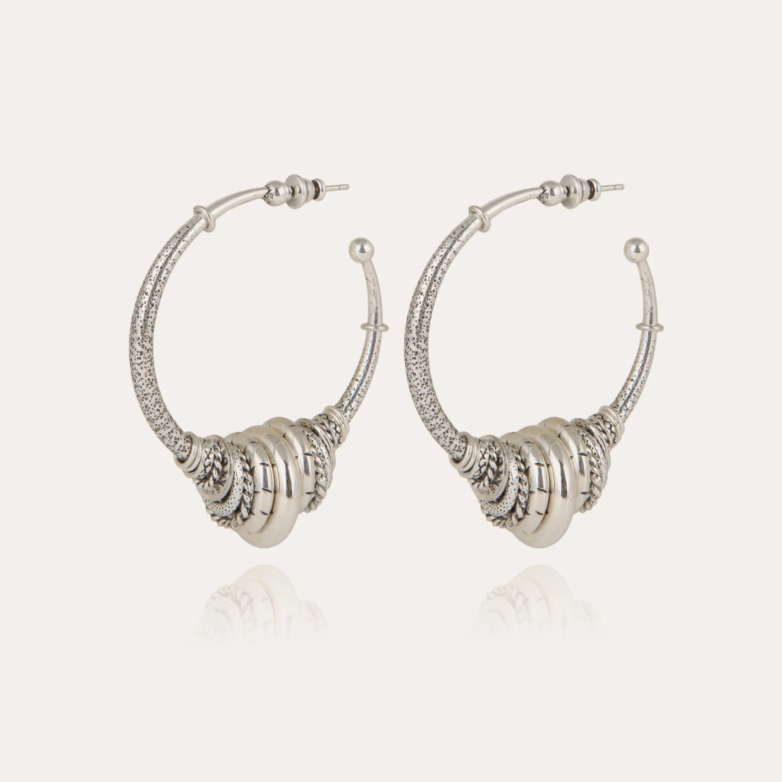Boucles d'oreilles créoles Maranzana