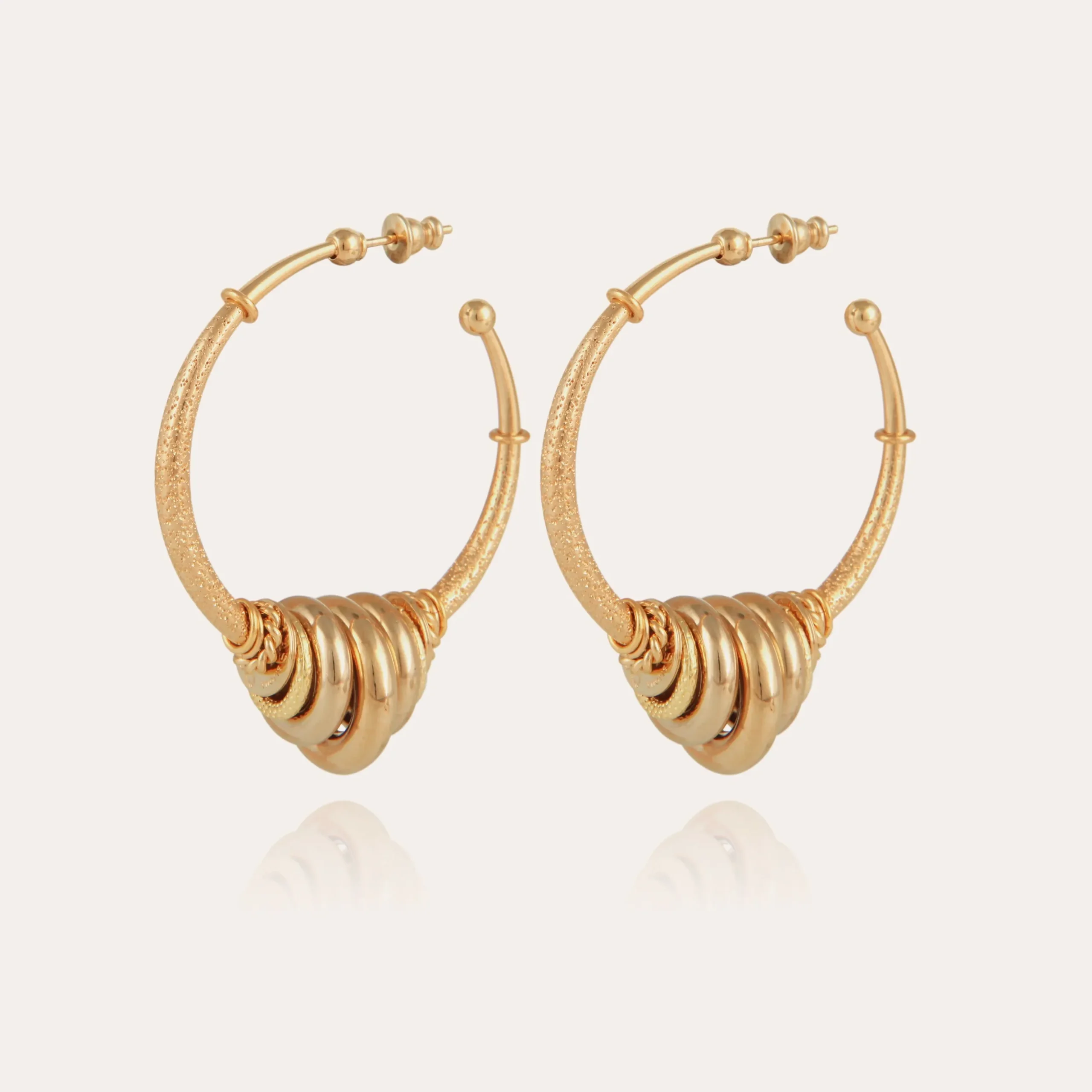 Boucles d'oreilles créoles Maranzana