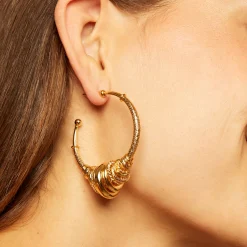 Boucles d'oreilles créoles Maranzana