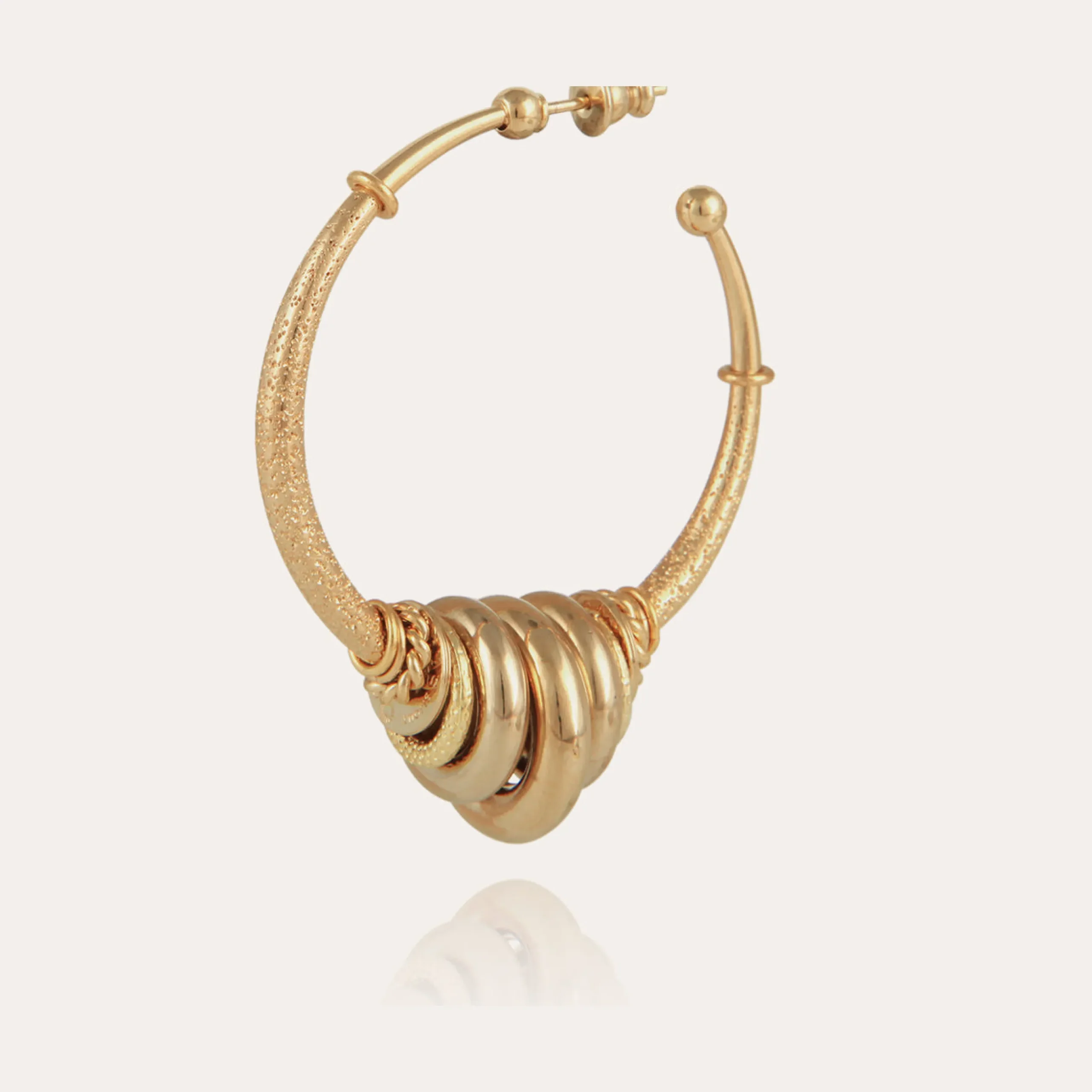 Boucles d'oreilles créoles Maranzana