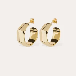 Boucles d'oreilles créoles Mila