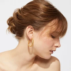 Boucles d'oreilles créoles Milo