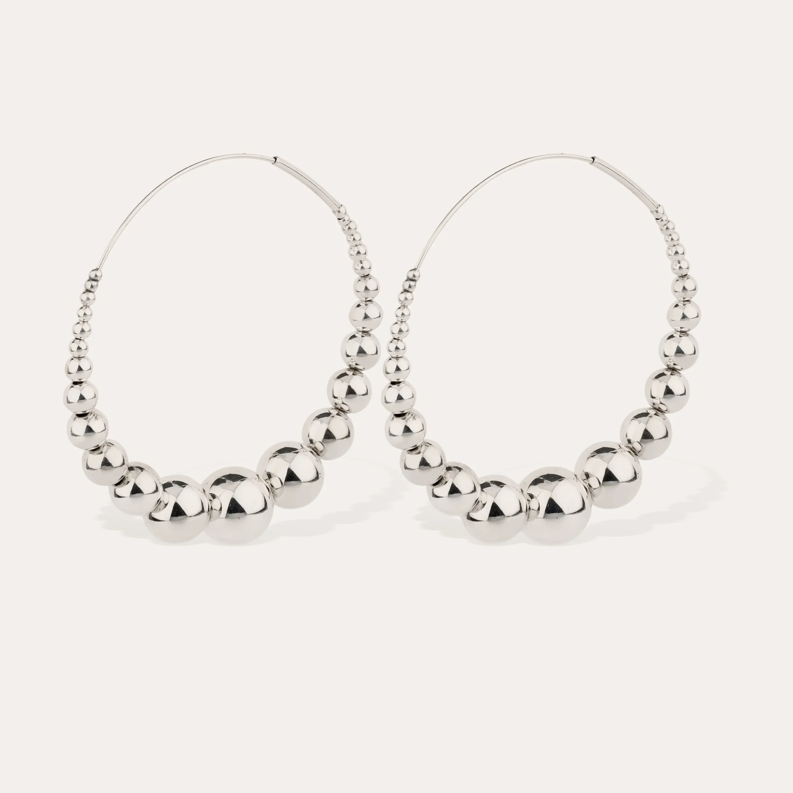 Boucles d'oreilles créoles Multiperla
