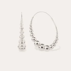 Boucles d'oreilles créoles Multiperla