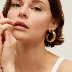 Boucles d'oreilles créoles Turner