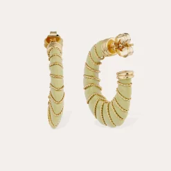 Boucles d'oreilles Cyclade petit modèle - Amande