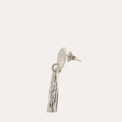 Boucles d'oreilles Diva strass grand modèle