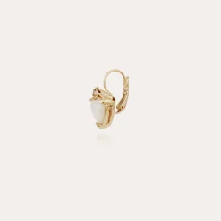 Boucles d'oreilles Donguette nacre - Nacre Blanche