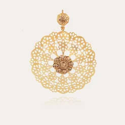 Boucles d'oreilles Flocon petit modèle