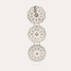 Boucles d'oreilles Flocon Triple mini
