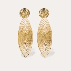 Boucles d'oreilles Longwave grand modèle