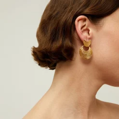 Boucles d'oreilles Luna Wave mini
