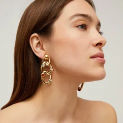 Boucles d'oreilles Mitsi grand modèle - Cornaline, Amazonite & Nacre blanche