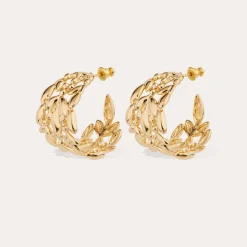 Boucles d'oreilles Olea créole petit modèle