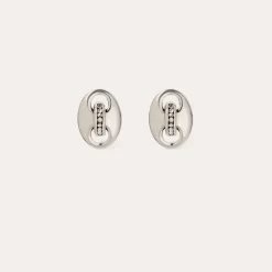 Boucles d'oreilles puces Cophea strass mini