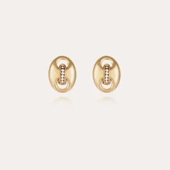 Boucles d'oreilles puces Cophea strass mini