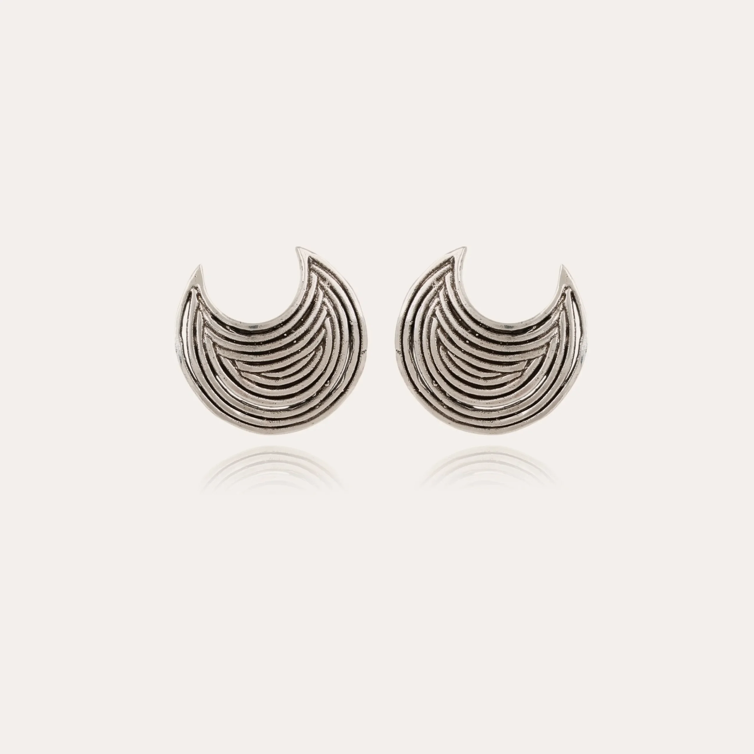 Boucles d'oreilles puces Luna Wave
