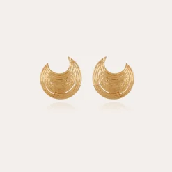Boucles d'oreilles puces Luna Wave